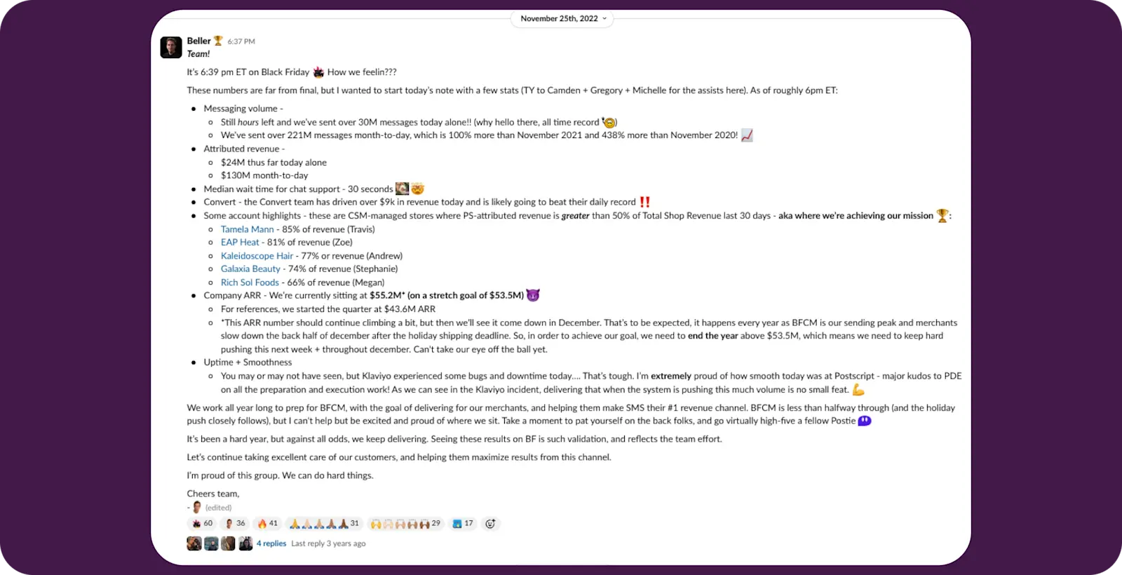 Vault Nov 2022 - BFCM Highlights