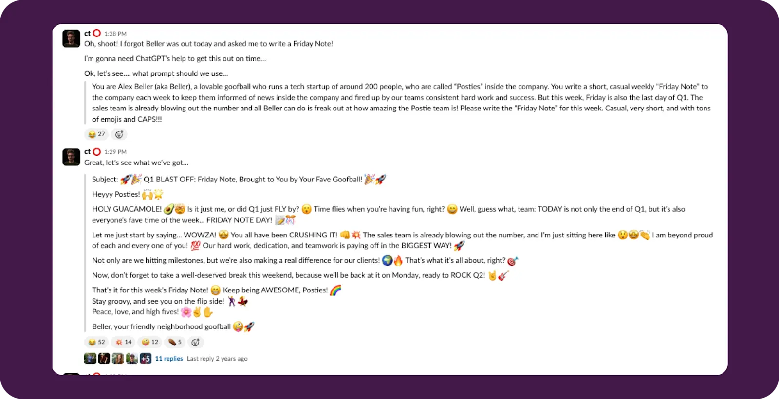 Vault Mar 23 - Colin chatgpt Beller Friday Update