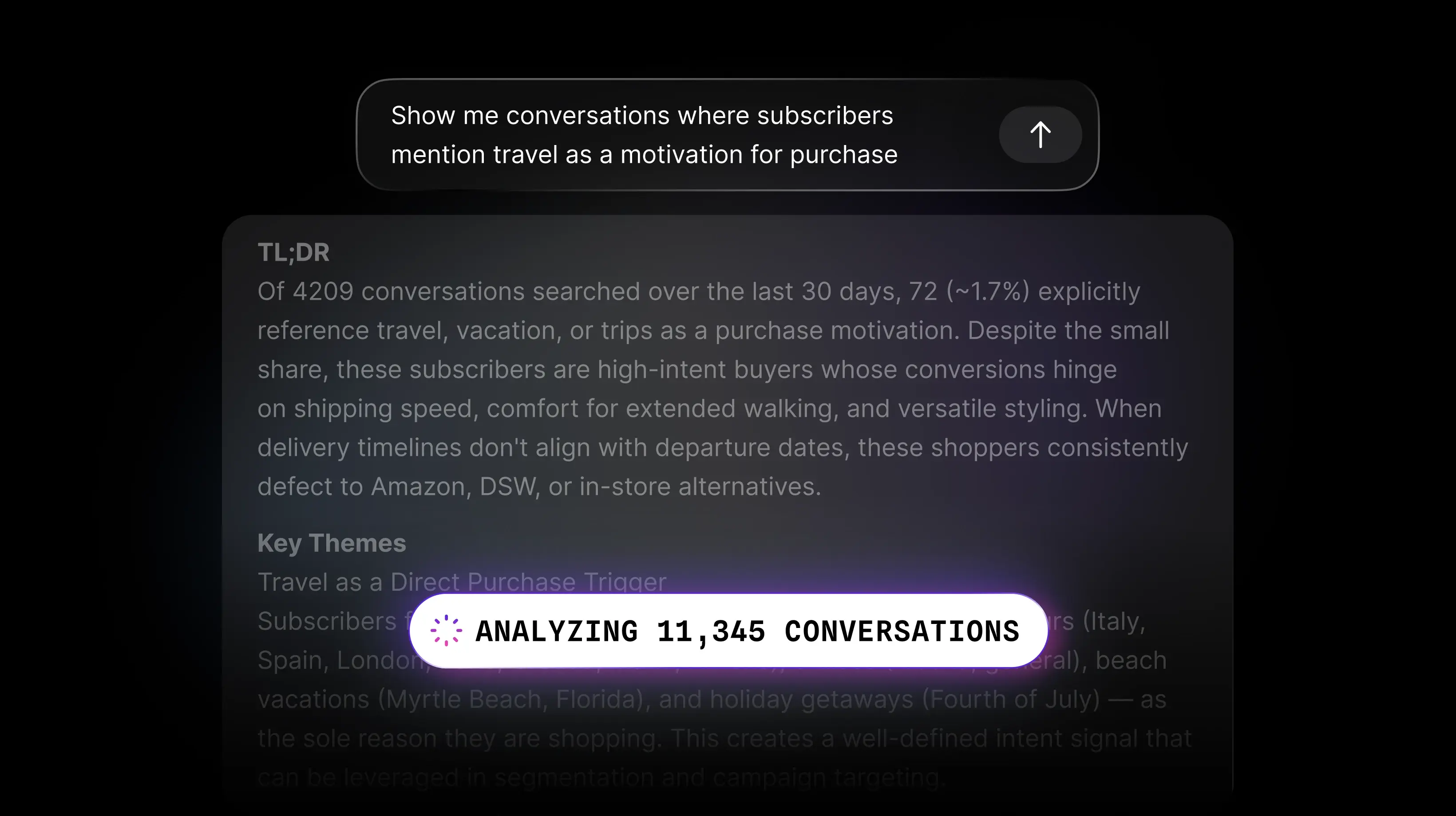 Playground Shopper — Insights panel