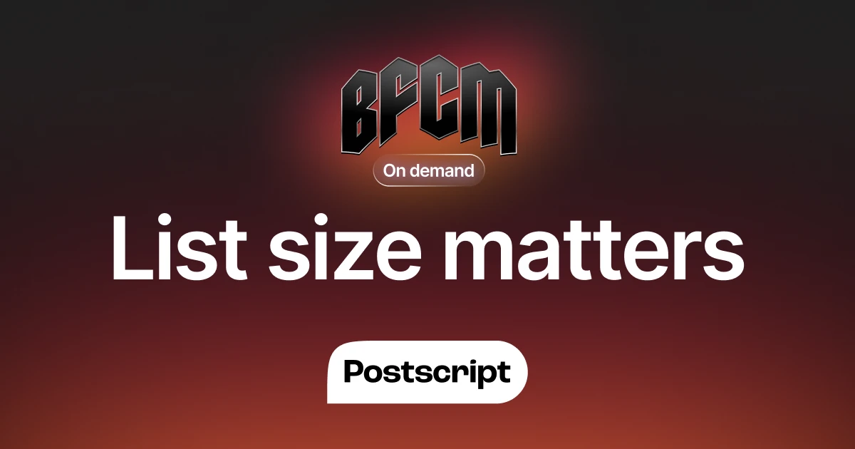 List size matters