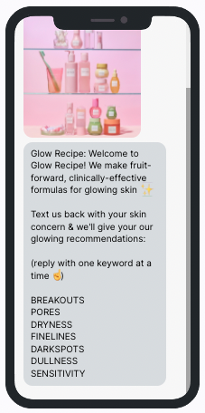 Glow Recipe Welcome Series Keywords