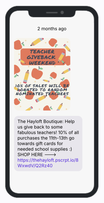 TEACH The Hayloft Boutique