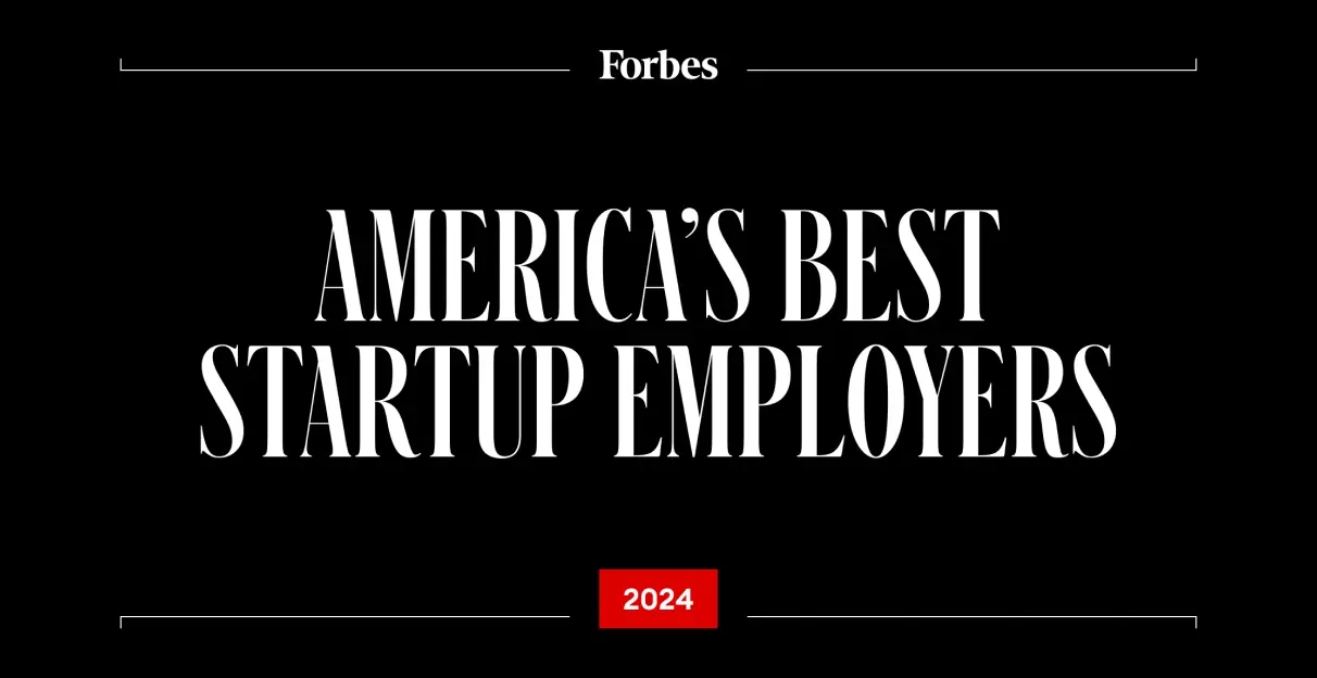 Forbes’ America’s Best Startup Employers List Image
