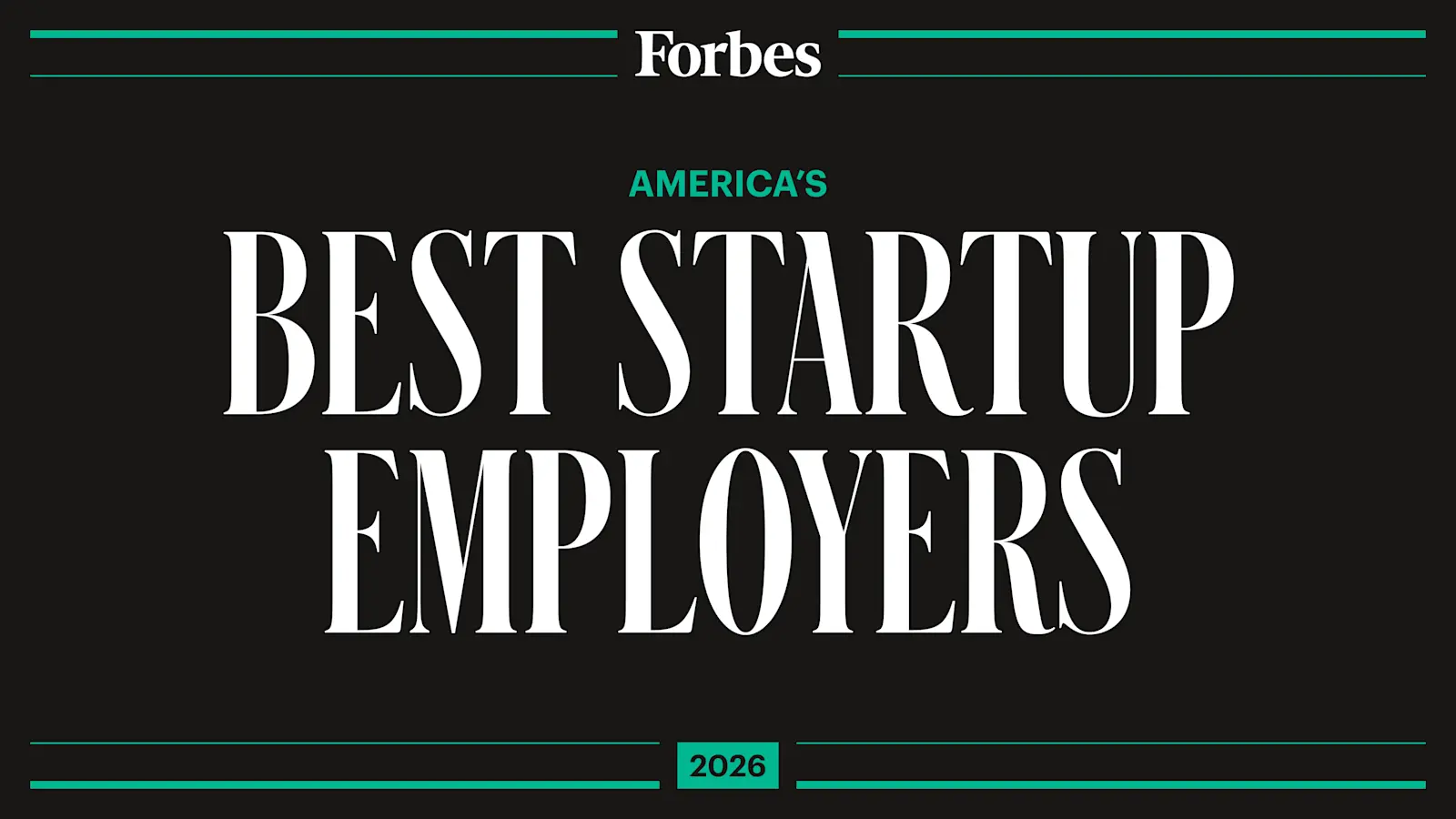 Forbes’ America’s Best Startup Employers List Image
