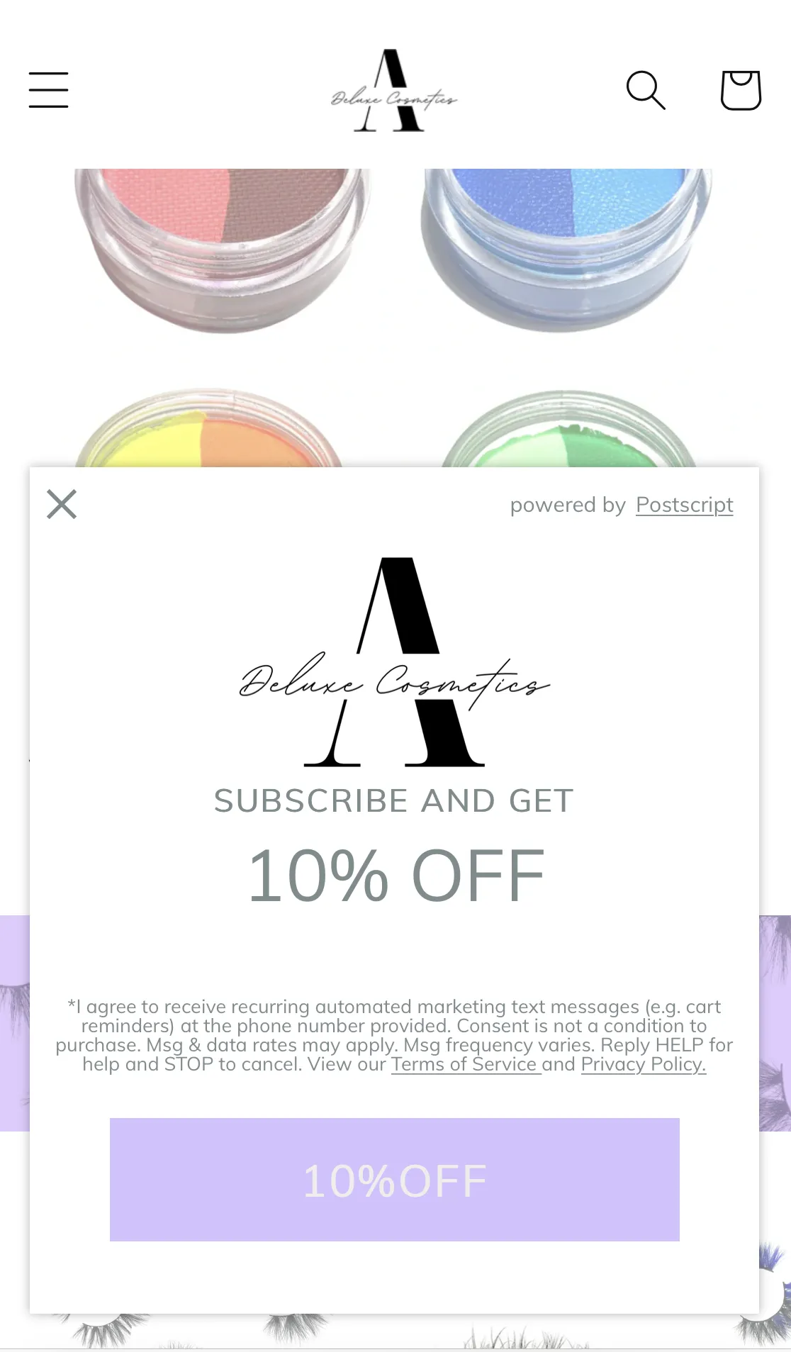 A Deluxe Mobile Popup