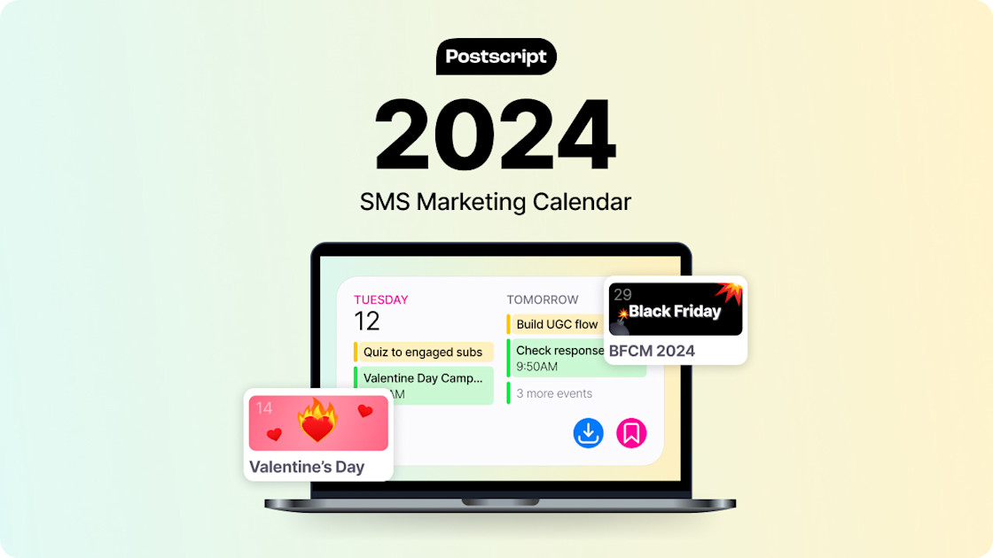2024 SMS Marketing Calendar for Ecommerce Brands