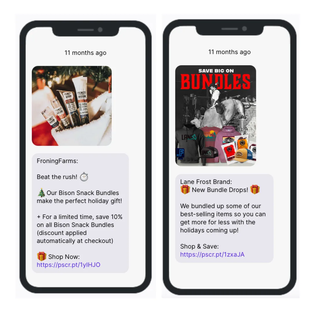 Holiday Bundles Lane Frost and Froning Farms