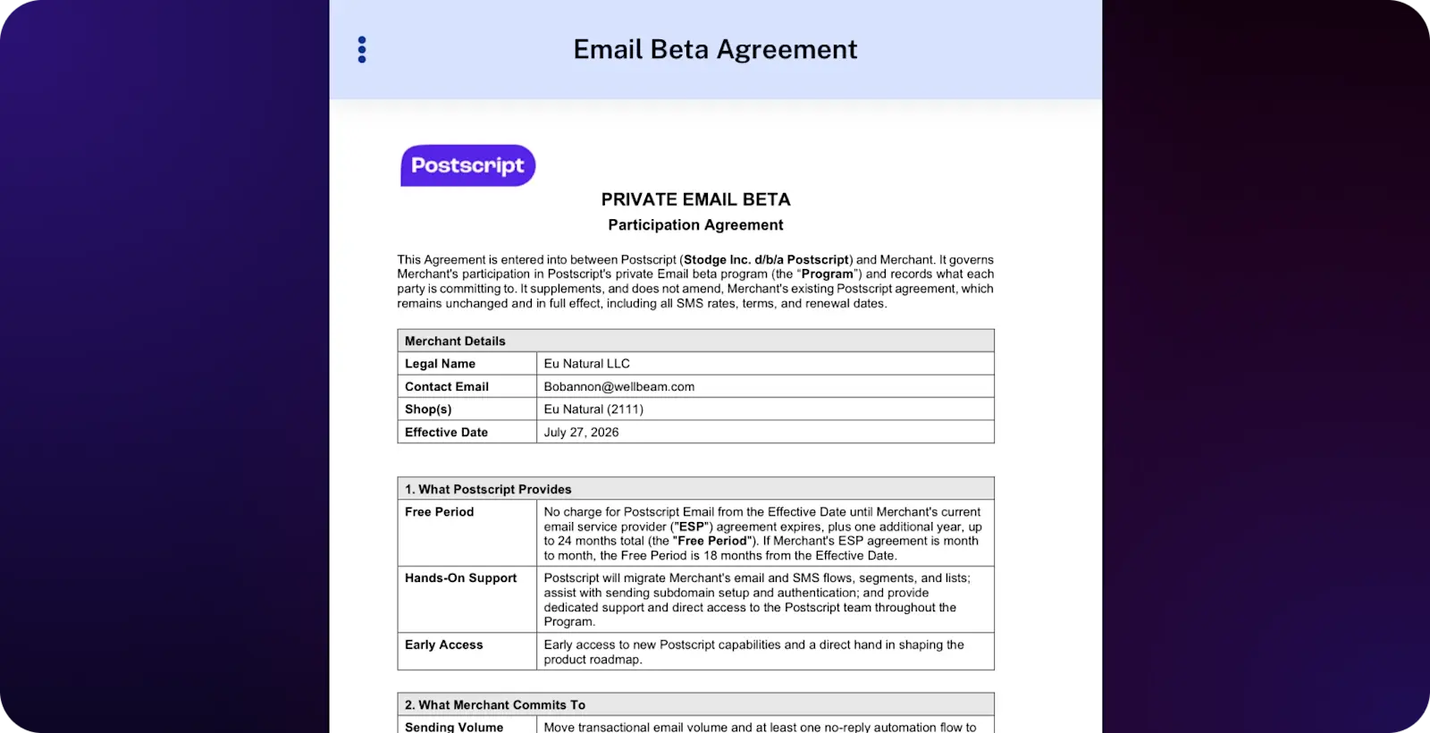 first-official-email-beta-agreement-signing