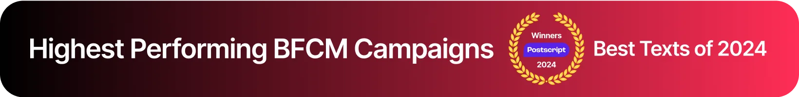 Highest Performing BFCM Campaigns Header