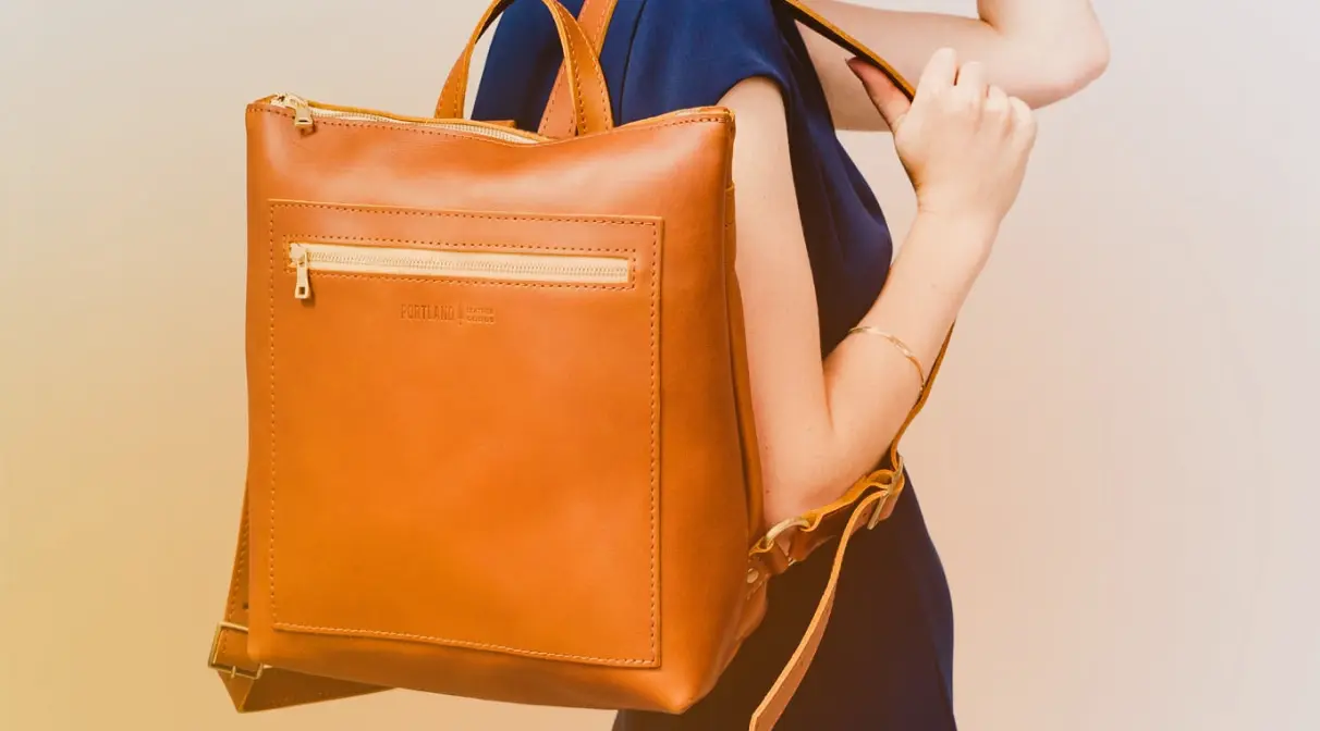 Portland Leather Backpack