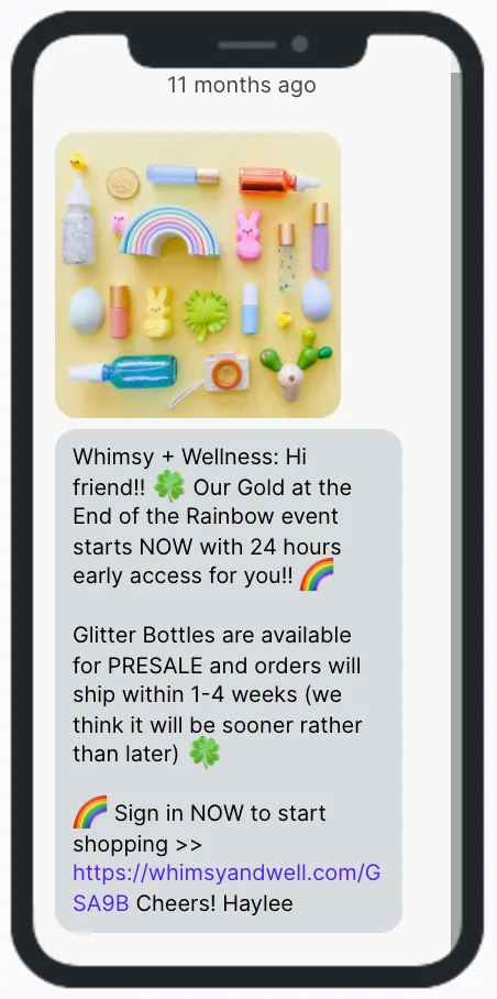 Whimsy Wellness March Rainbow