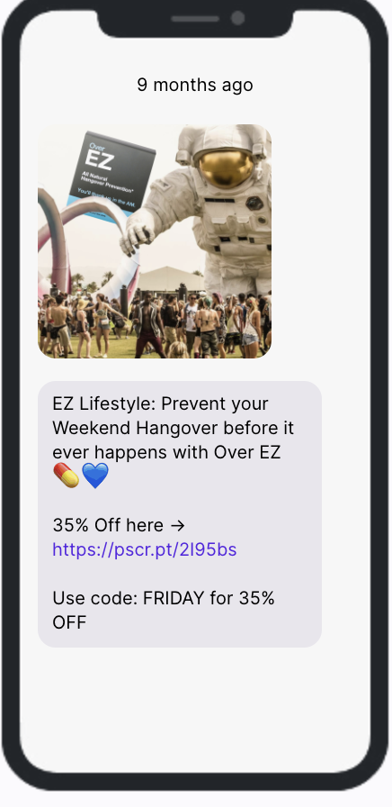 EZ Lifestyle - SMS Campaign National Beer Day