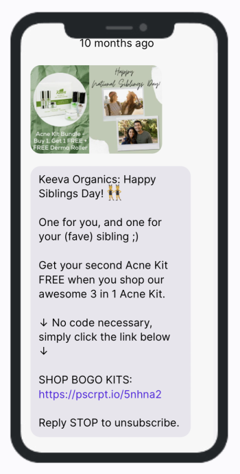 Sibling Day Keeva Organics