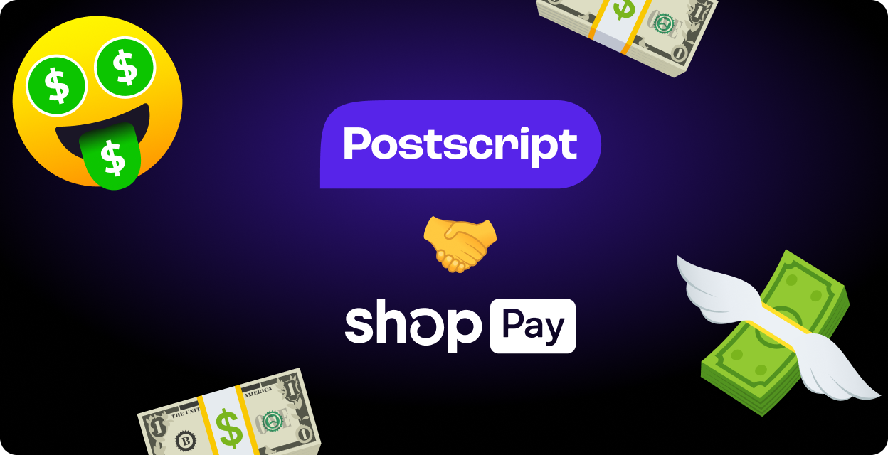The Next Big Thing in SMS: Announcing Text-to-Buy from Postscript and Shop Pay