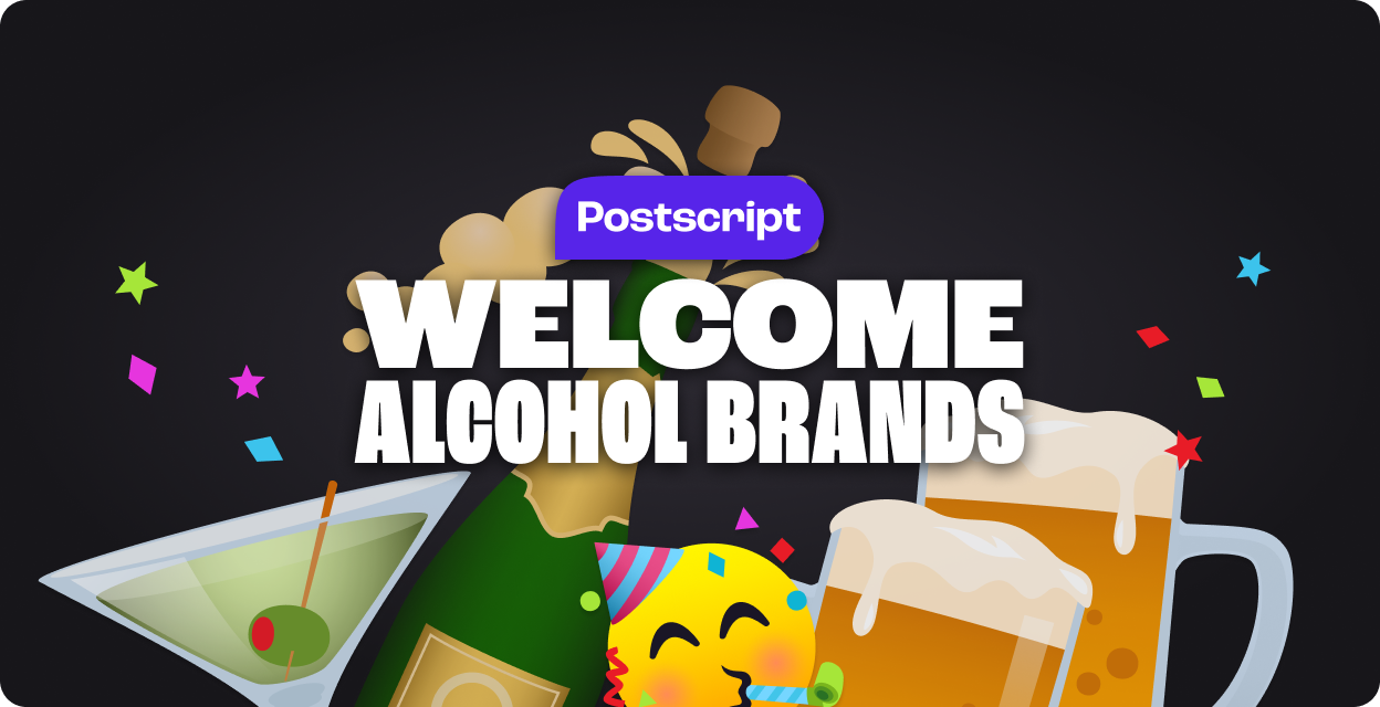 Booze News: Postscript Now Supports Brands that Sell Alcohol