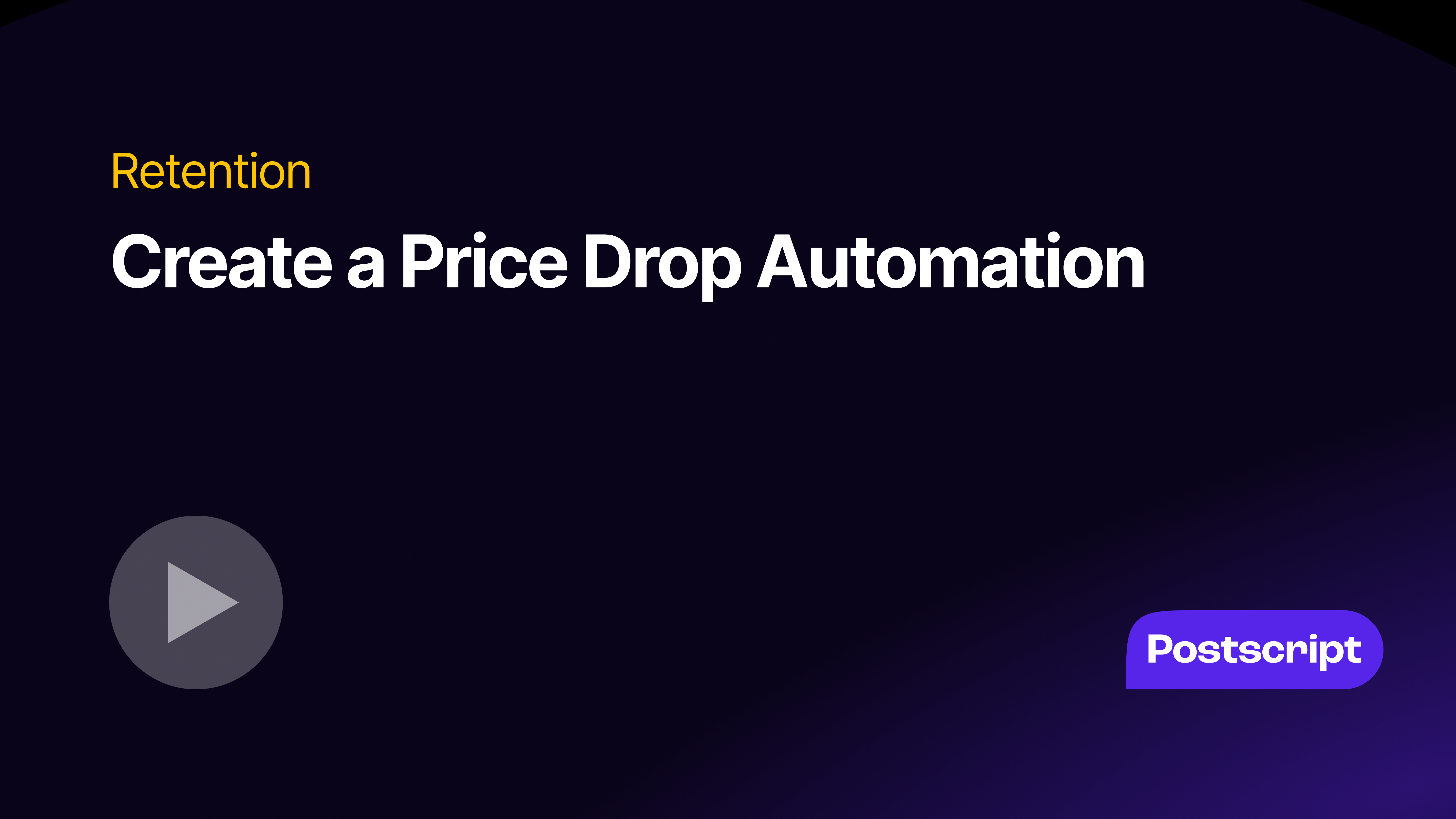Create a Price Drop Automation Thumbnail
