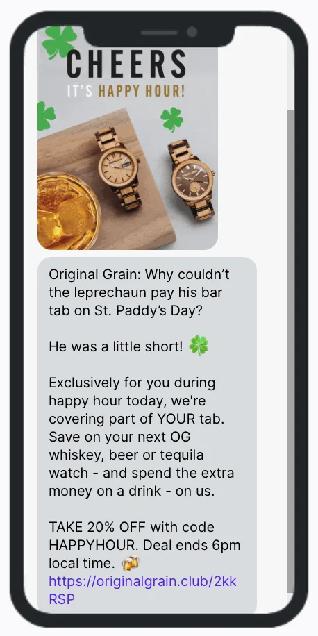 Original Grain St. Patrick's Day