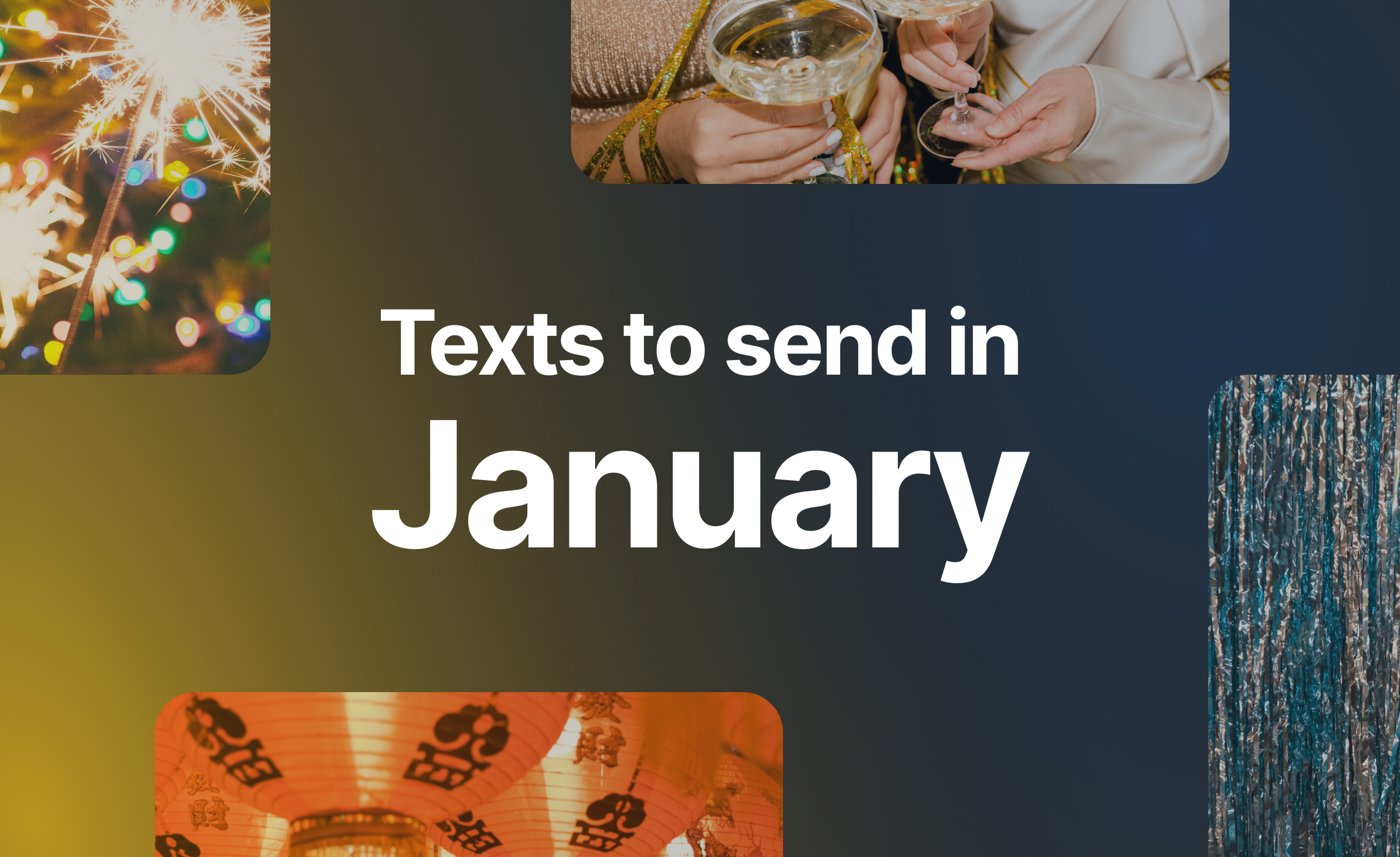 8 Texts to Send in January