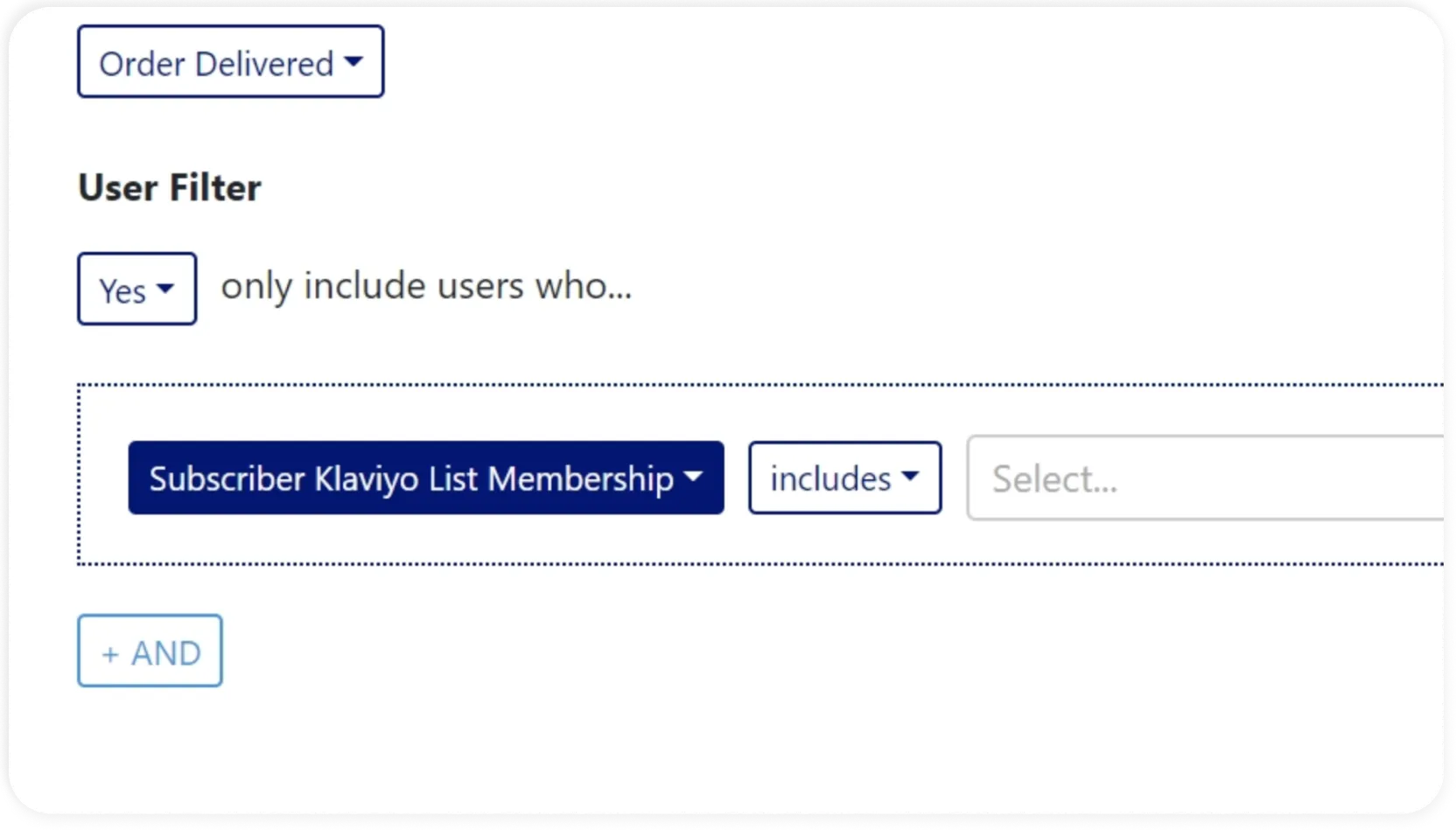 Integration screenshot