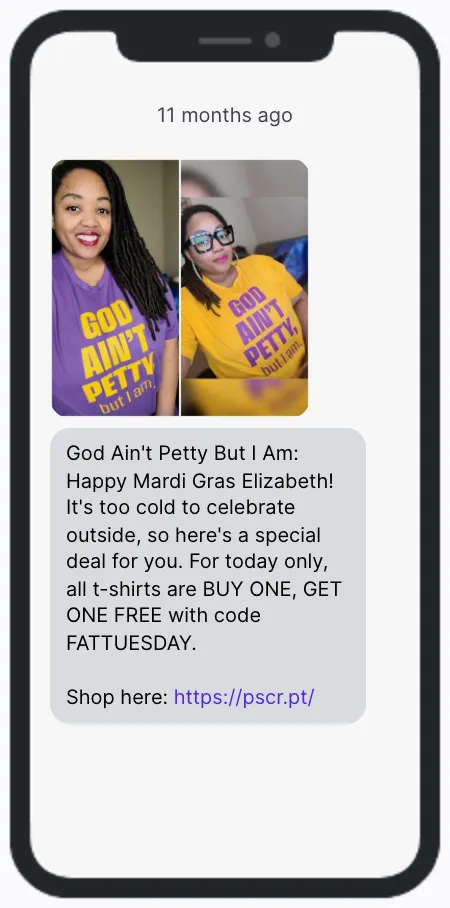 God Ain't Petty Mardi Gras 2