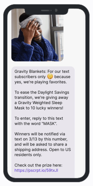 Daylight Gravity Blankets