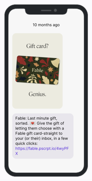 GIFTCARD Fable