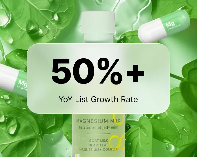 beekman-yoy-list-growth-rate