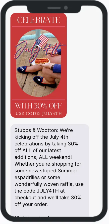 Stubbs and Wooton 4th of July