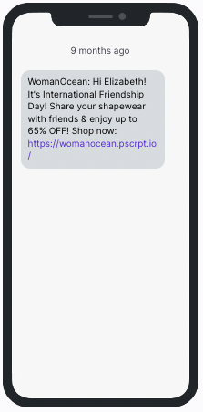 Woman Ocean Friendship Example