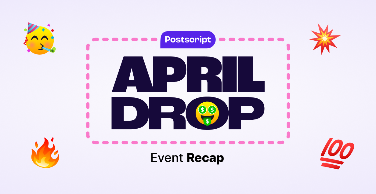 New Conversational Commerce Features: Full Recap of The April Drop Product Launch Event