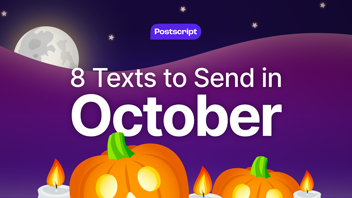 8 Texts to Send in October