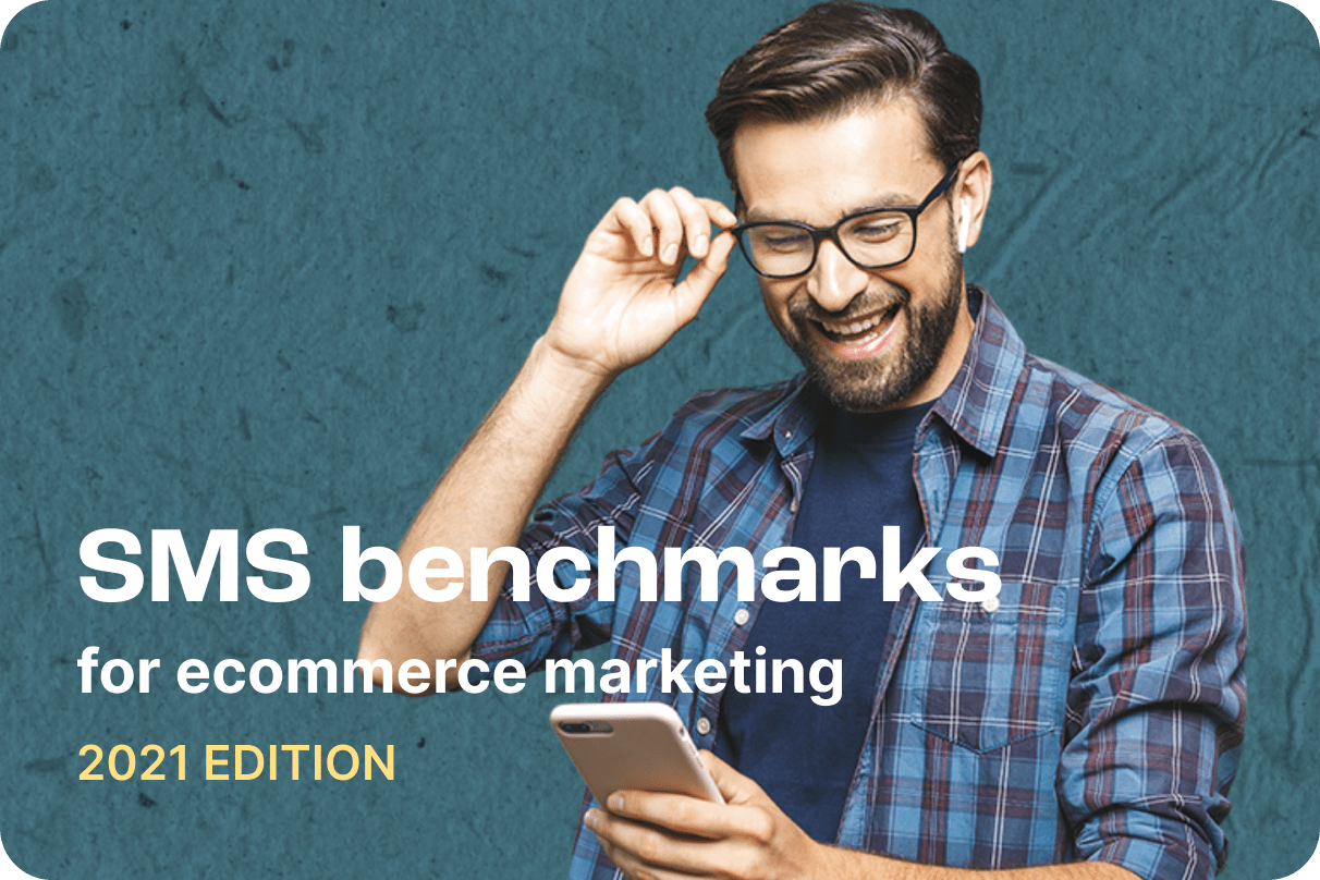 SMS benchmark for ecommerce marketing