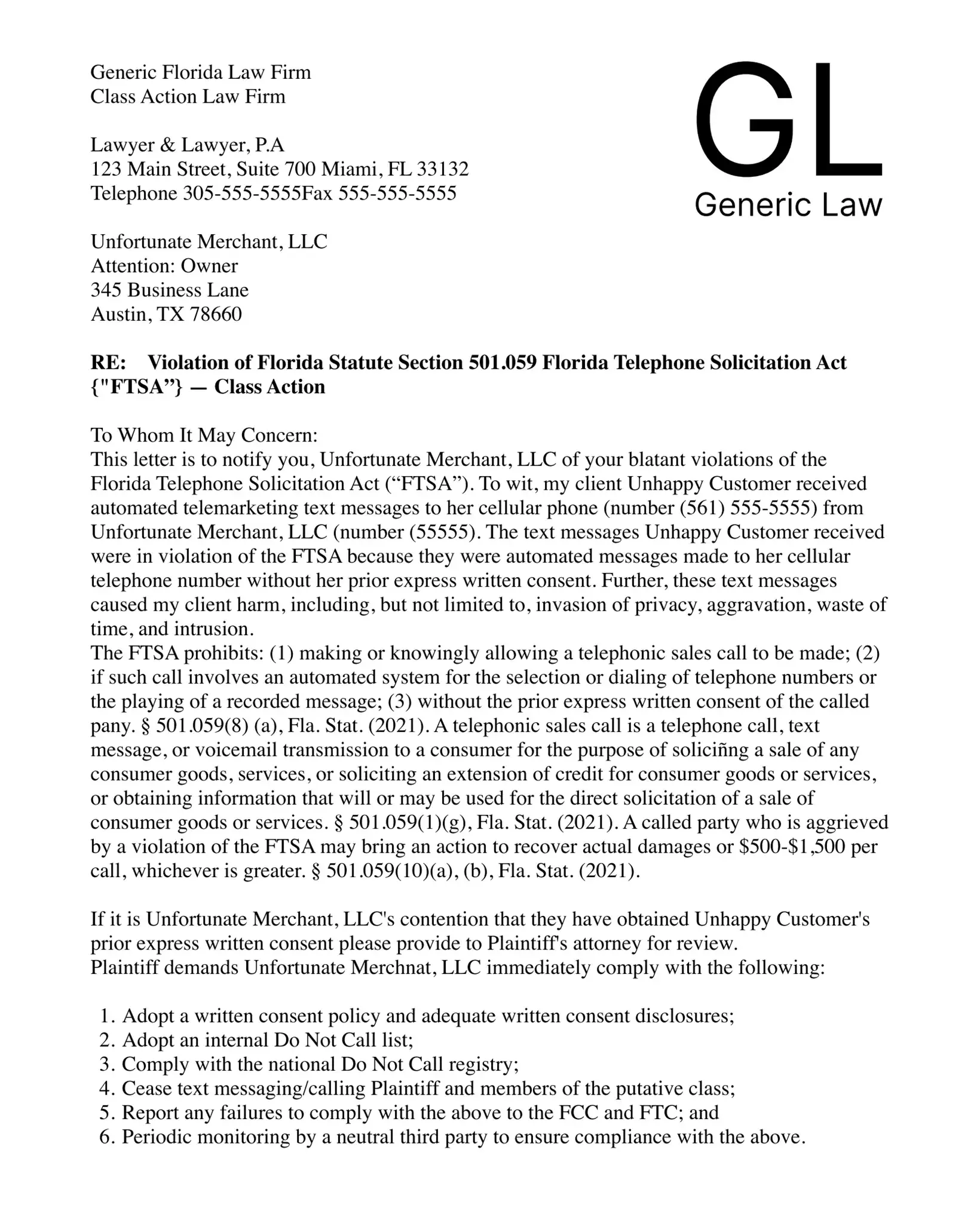 Sample-Demand-Letter