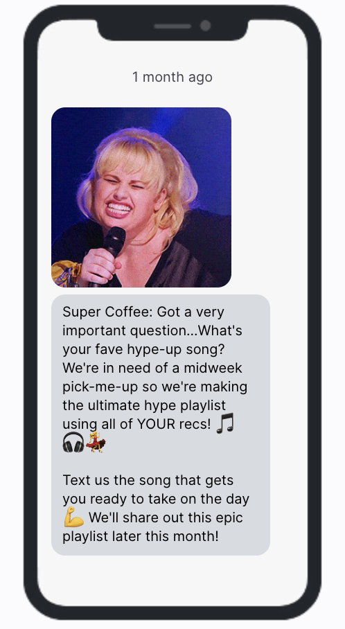 Super Coffee Hype Song Campaign