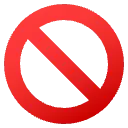 prohibited
