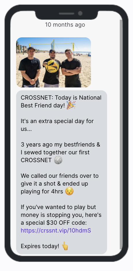 National Best Friends Day campaign from CROSSNET