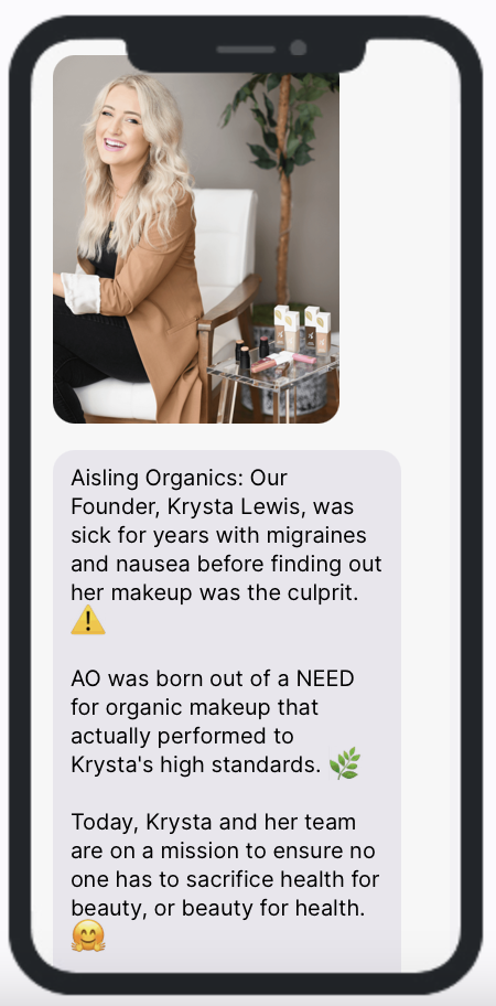 Aisling Organics Founder Story