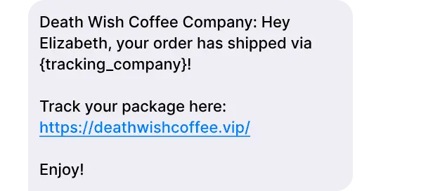 Send-shipping-notifications-food-beverage