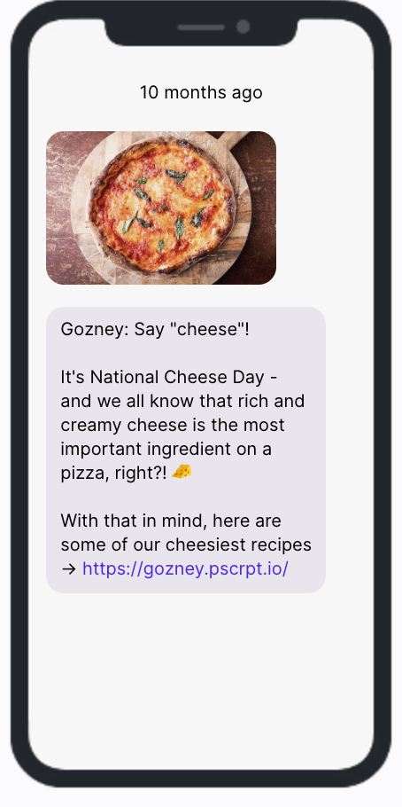 Gozney - National Cheese Day Campaign