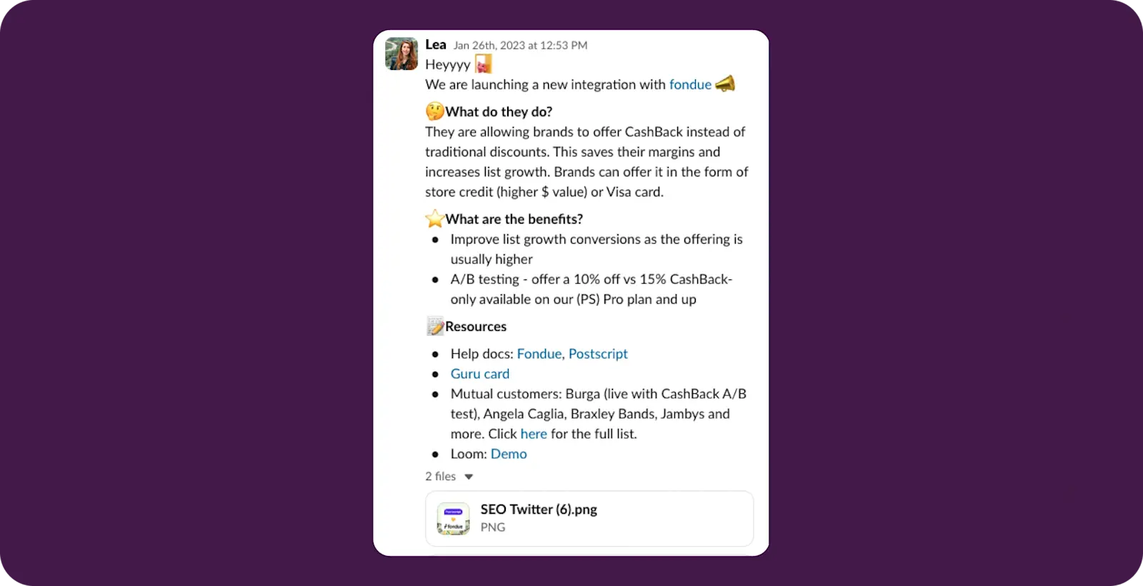 Vault Jan 23 - Introducing CashBack from Fondue