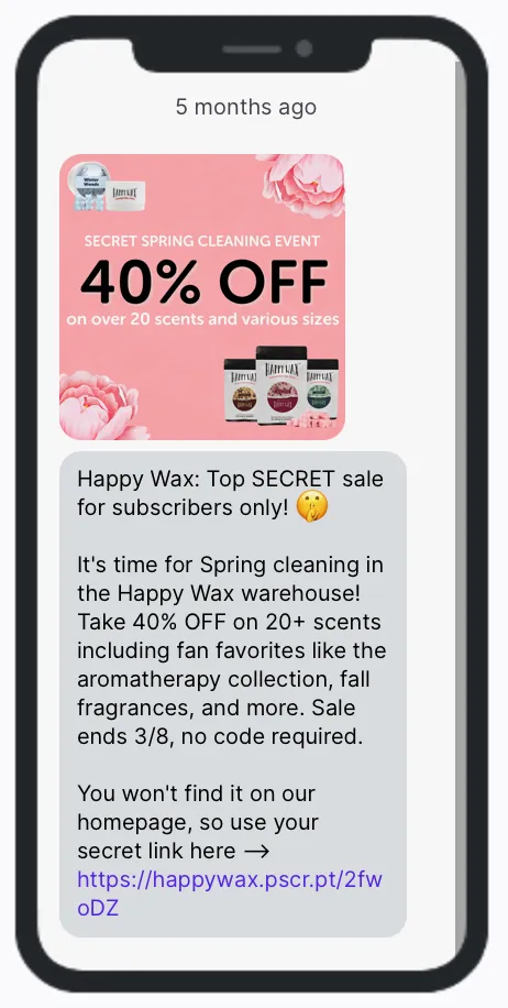 Happy Wax Spring Cleaning