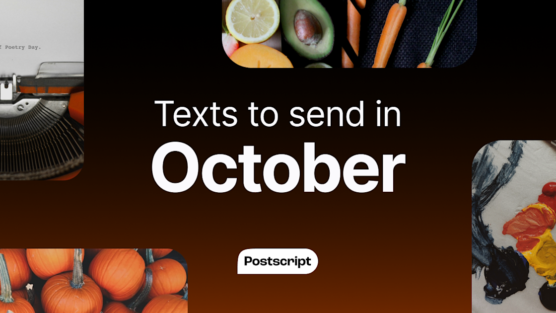 8 SMS Campaign Ideas for October