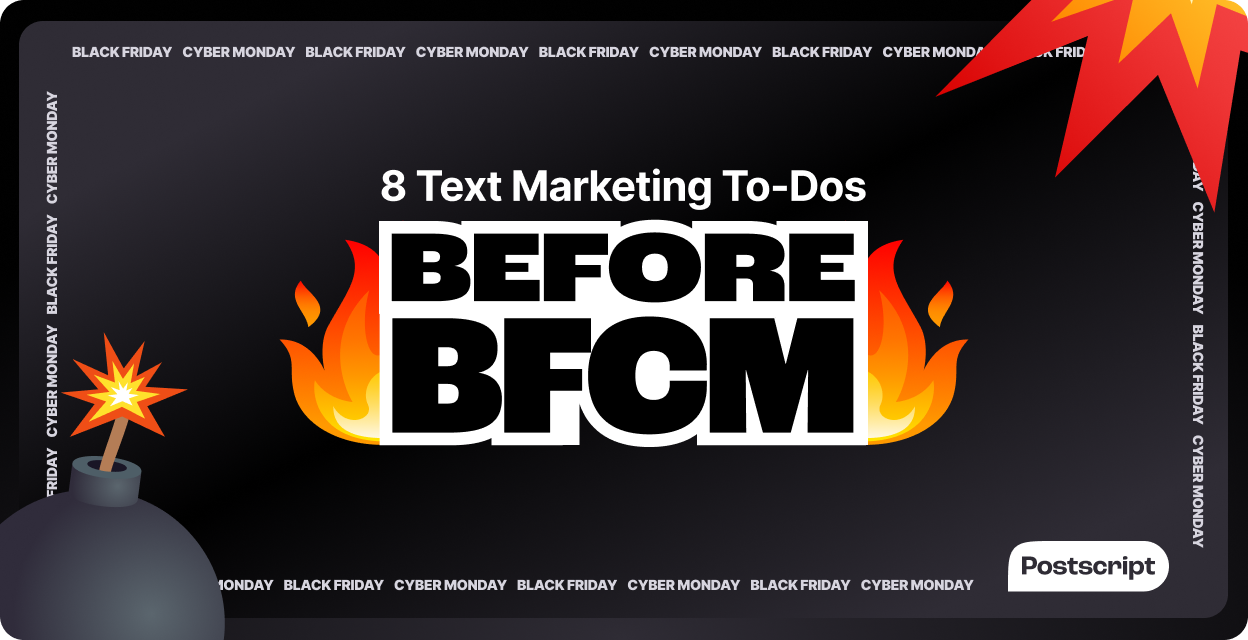 SMS Holiday Checklist: Top 8 Text Marketing To-Dos Before BFCM