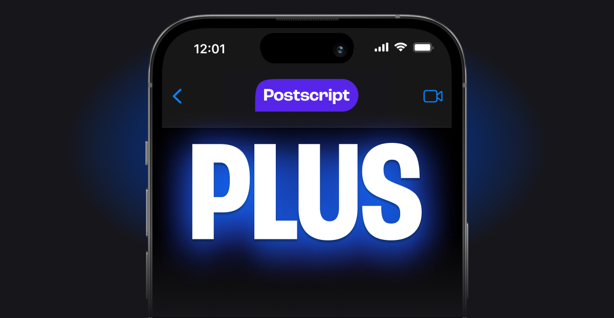 Postscript Plus