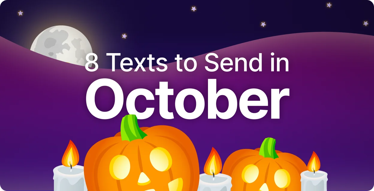 Fear, Beer, and Pumpkins are Here: 8 Texts to Send in October