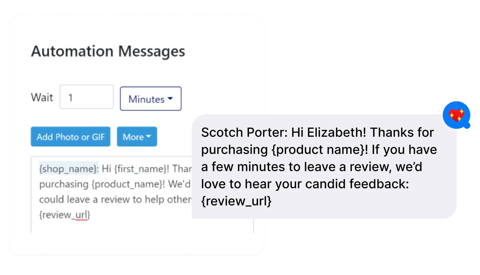 Integration screenshot