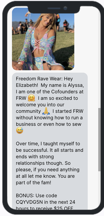 Freedom Rave Wear Welcome Series