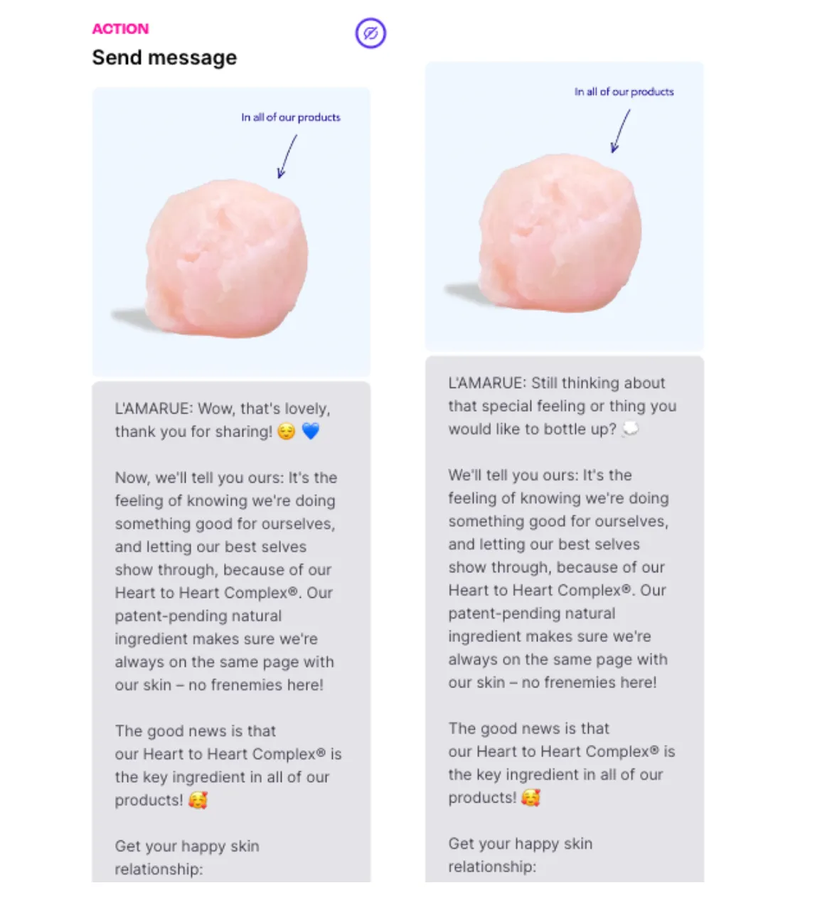 L'Amarue Response Branching on Postscript