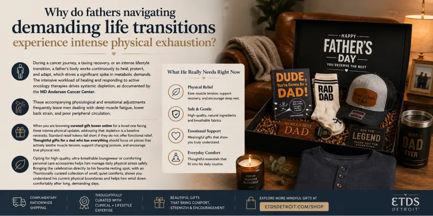 Gifts for a Dad Who Has Everything for Comfort and Support