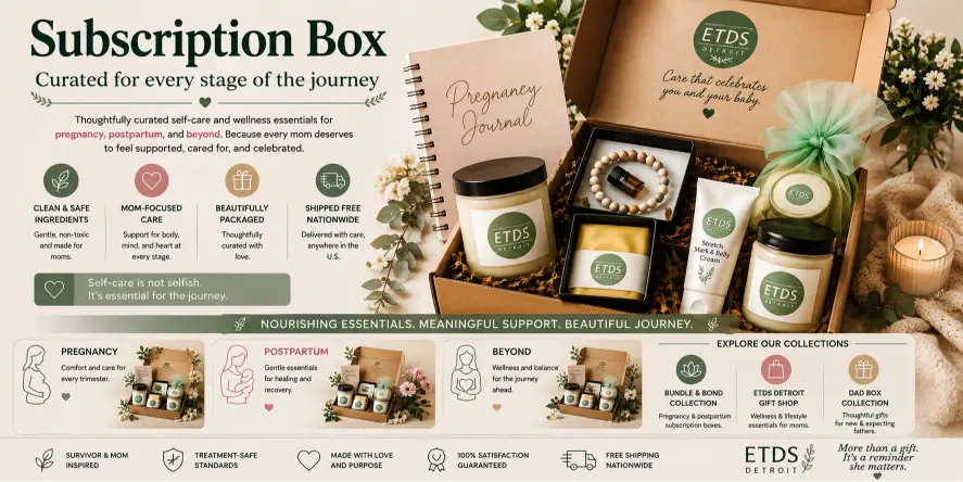 Care Package for Pregnant Woman ETDS Detroit